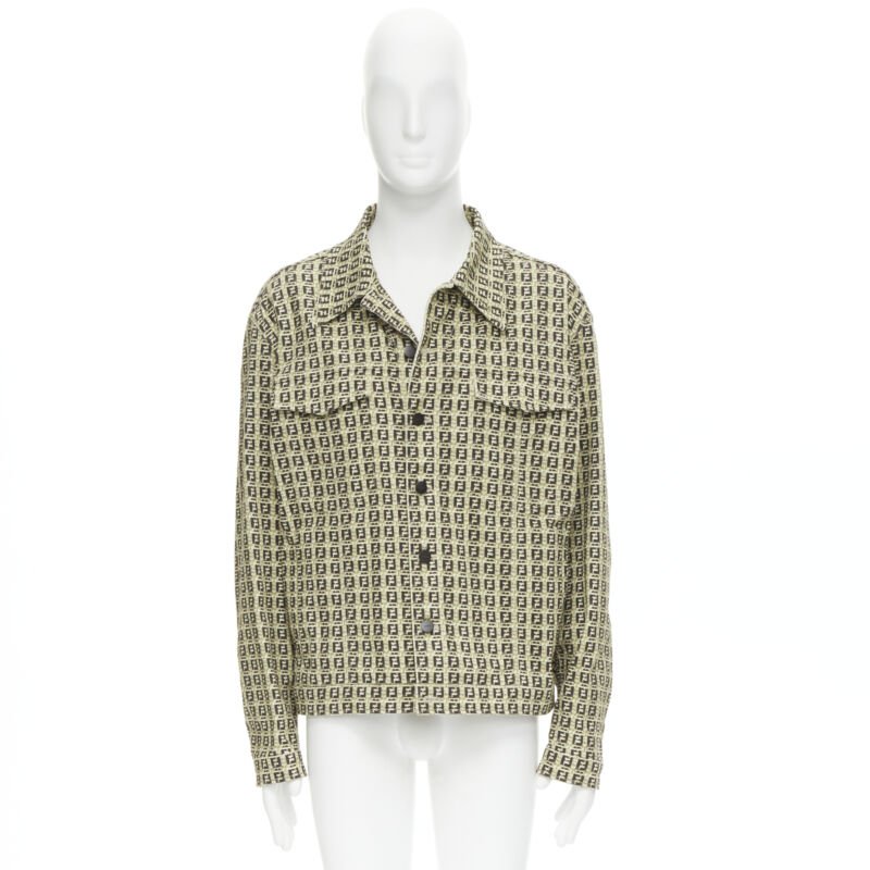 Fendi Brown Zucca Jacket - Image 11