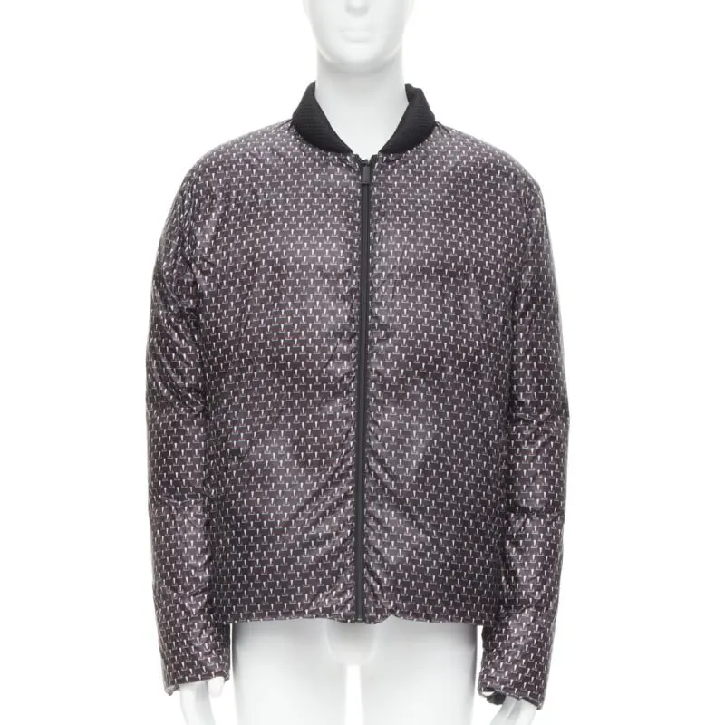 Fendi Black Monster Puffer Black Polyamide Never worn, with tag - Inside View