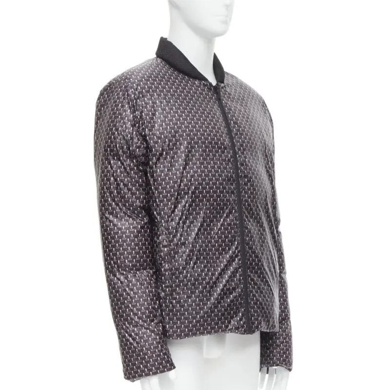 Fendi Black Monster Puffer Black Polyamide Never worn, with tag - Model View