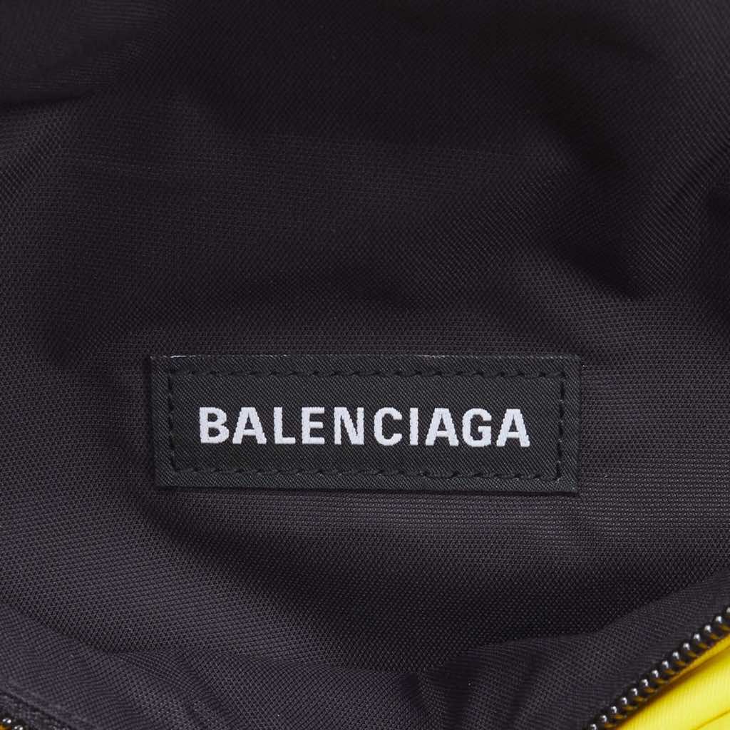 Balenciaga double pack sharp pack yellow waist bag - Image 14