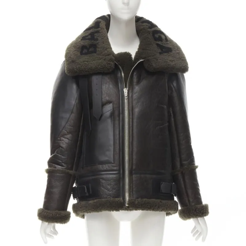 Balenciaga Le Bombardier Green Leather Never worn, with tag - Front View