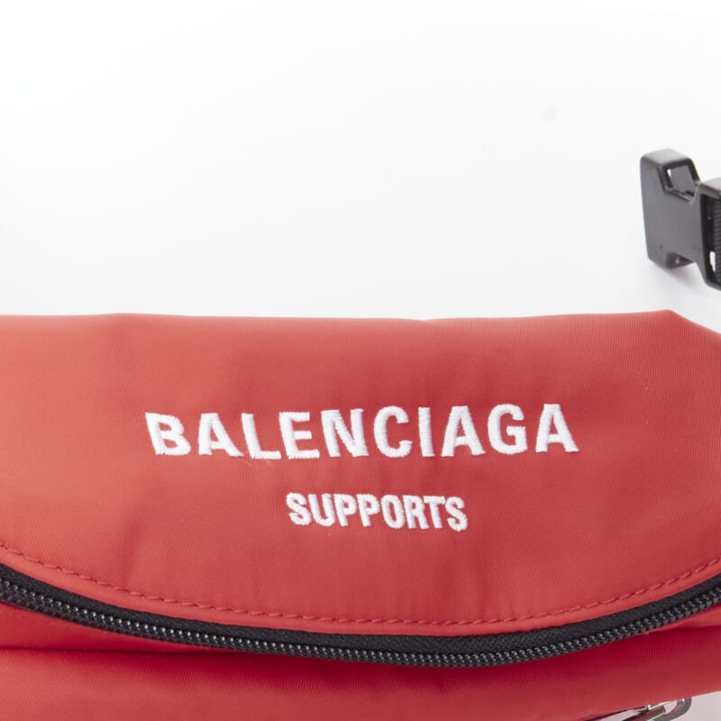Balenciaga Check Nylon Backpack - Detail 1