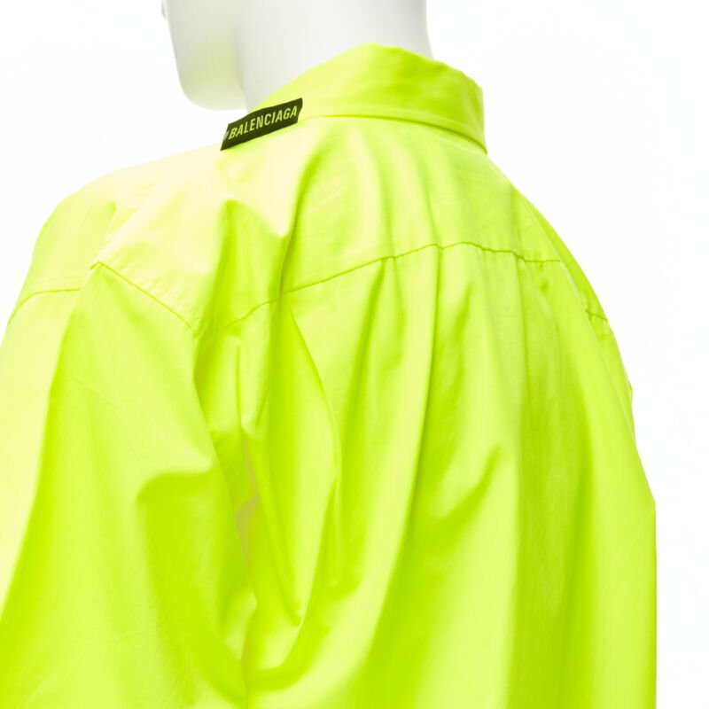 Balenciaga Shoulder Tab Shirt - Image 10