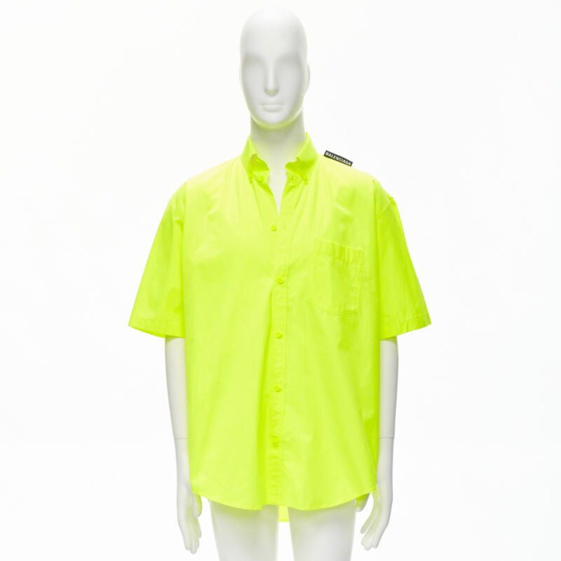 Balenciaga Shoulder Tab Shirt - Image 12
