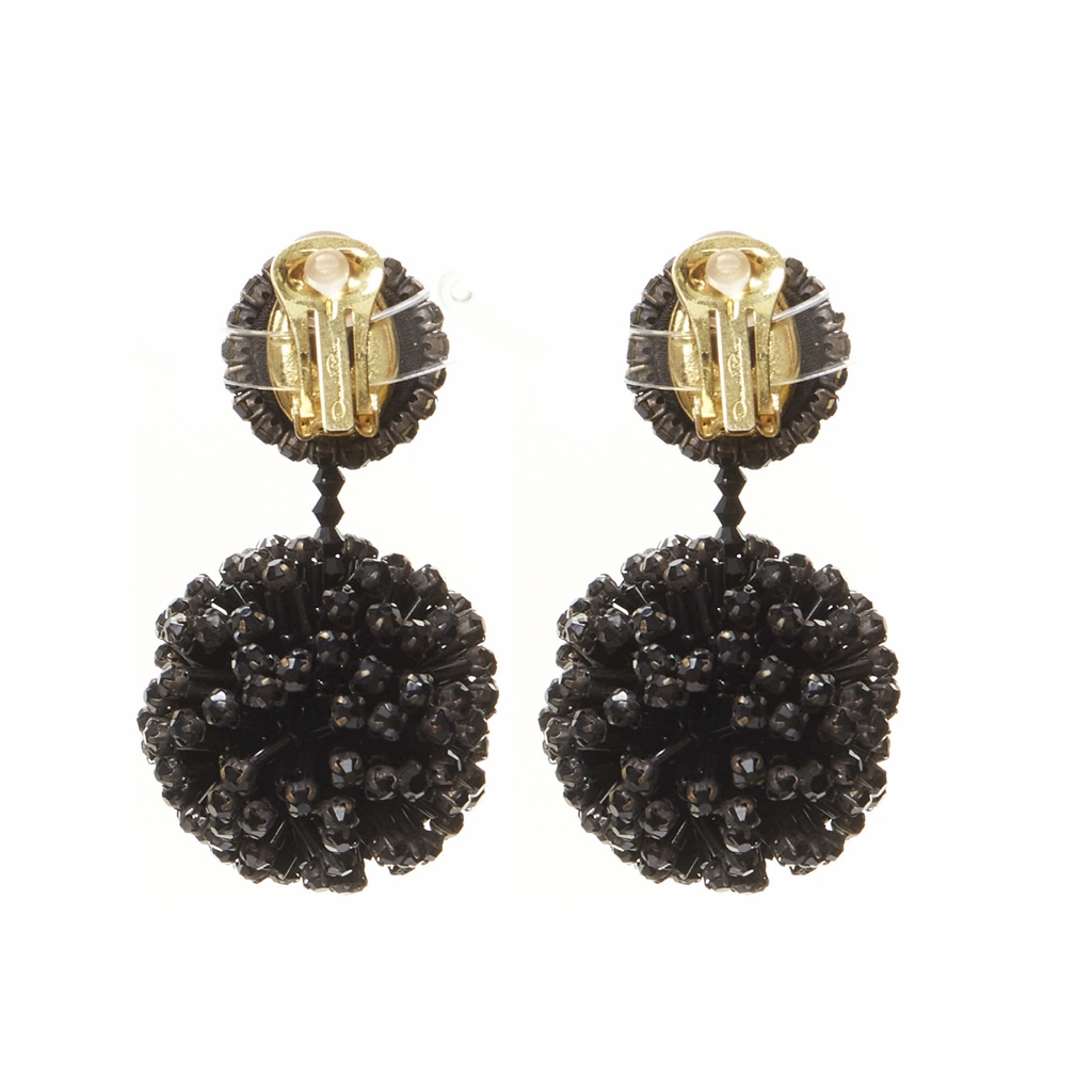 Oscar De La Renta Orange Tassel Earrings - Image 6