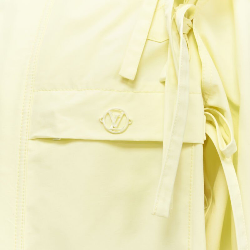 Louis Vuitton Yellow Tie Parka - Image 10
