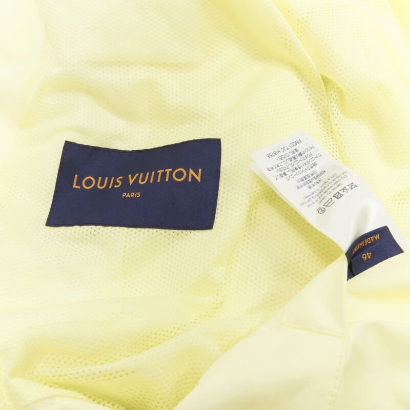 Louis Vuitton Yellow Tie Parka - Image 14
