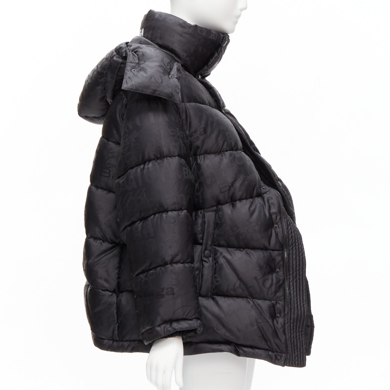 Balenciaga Black Swing Puffer - Image 10