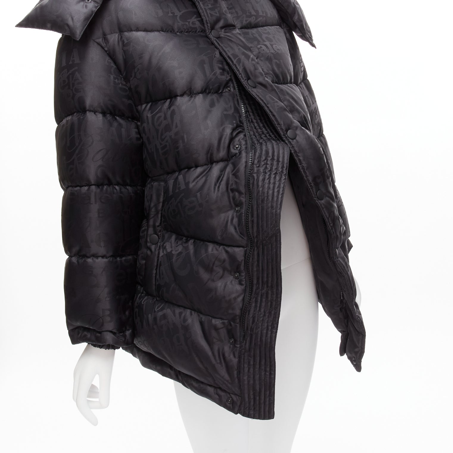 Balenciaga Black Swing Puffer - Image 12