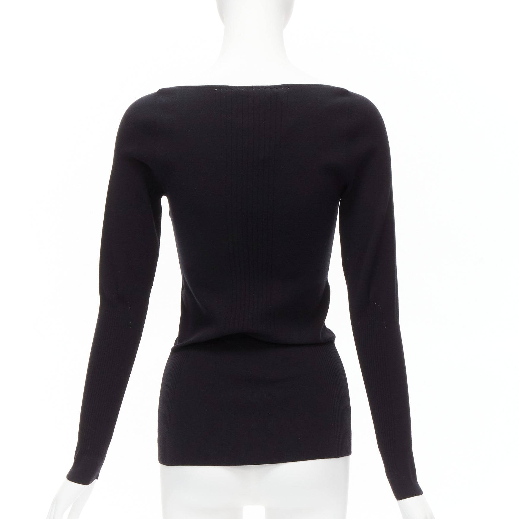 Balenciaga Sweetheart Knit Top - Side view