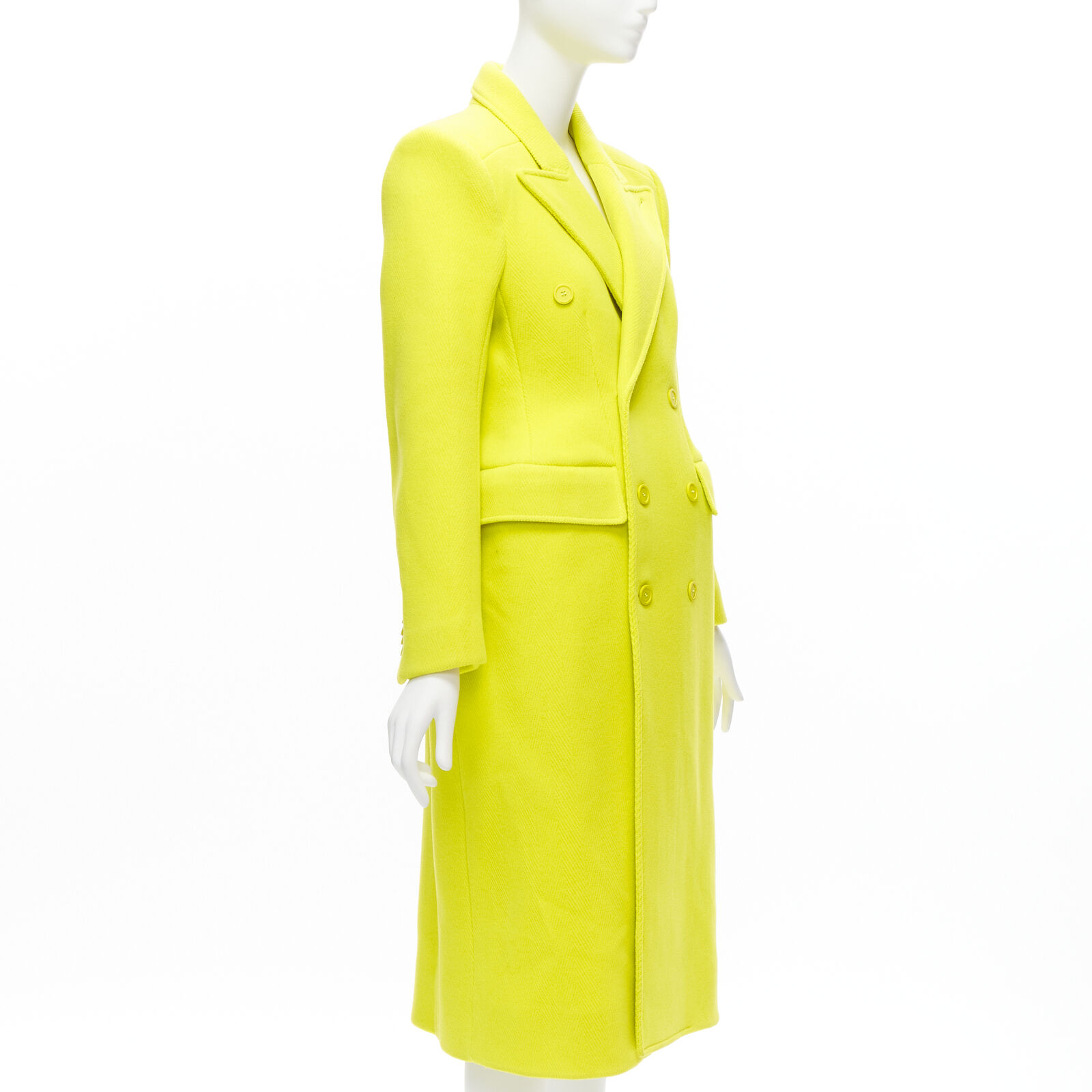Balenciaga Hourglass Peplum Coat - Image 6