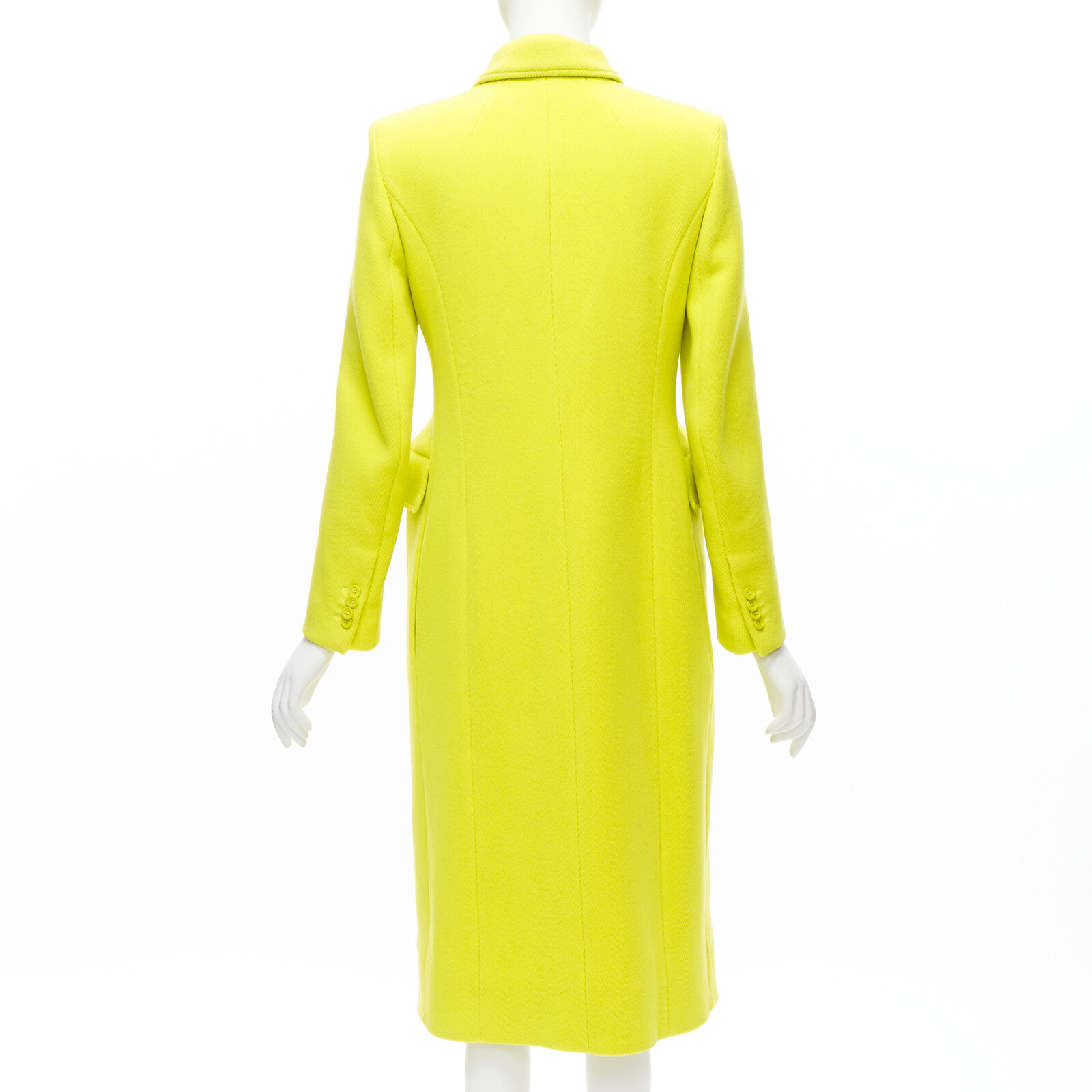 Balenciaga Hourglass Peplum Coat - Side view