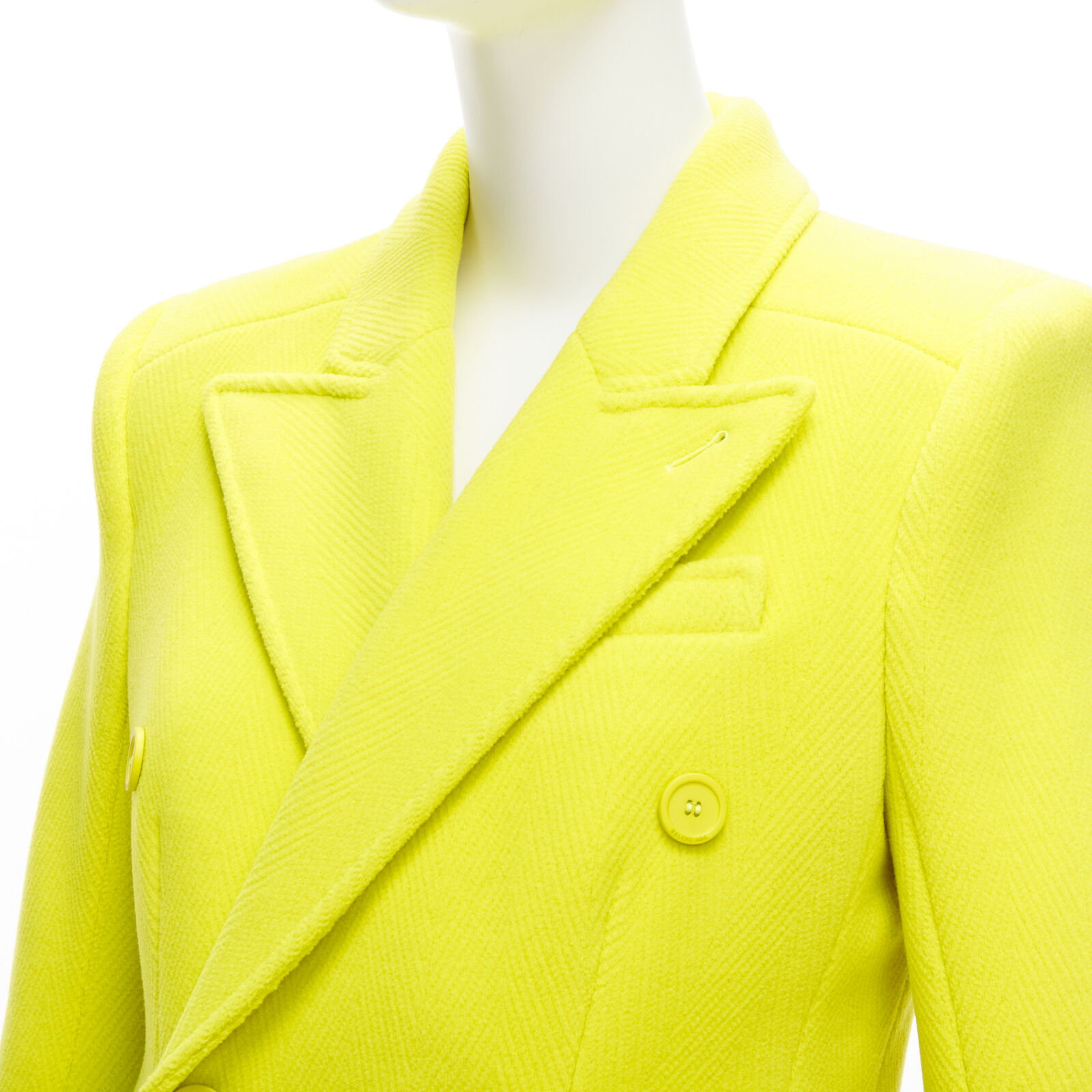 Balenciaga Hourglass Peplum Coat - Detail 2