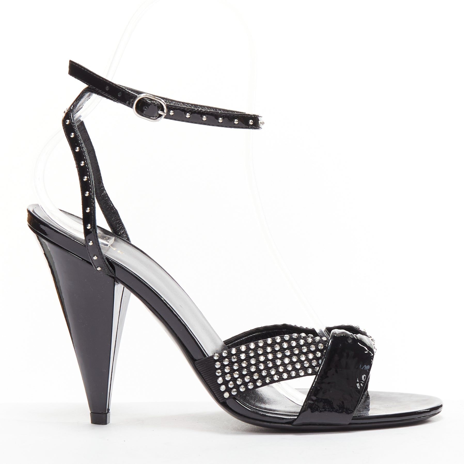 Celine Crystal Sandal Heels