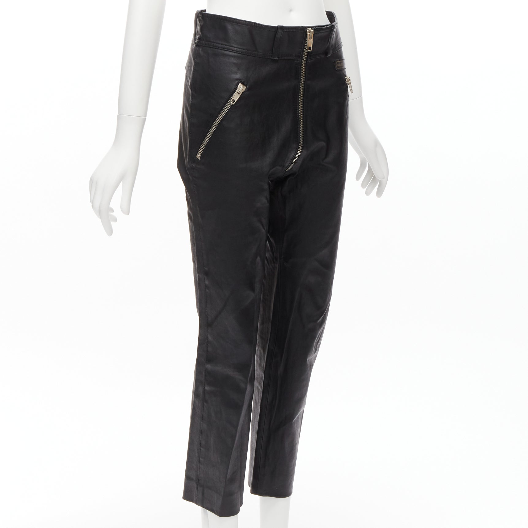 Balenciaga Moto Leather Pants - Image 6
