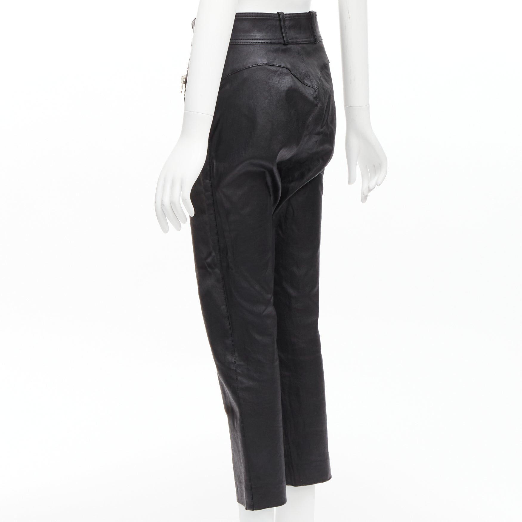 Balenciaga Moto Leather Pants - Detail 1