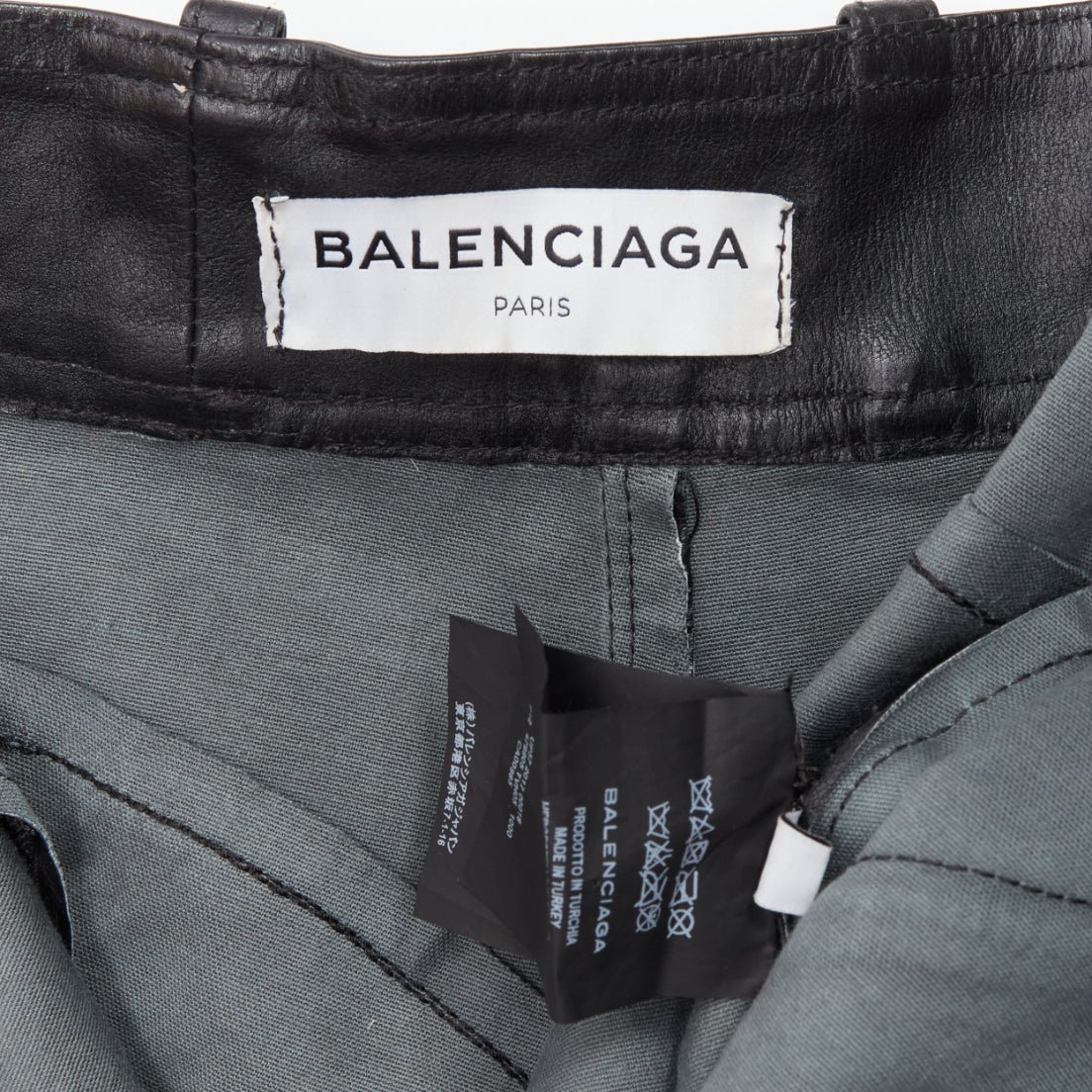 Balenciaga Moto Leather Pants - Image 10