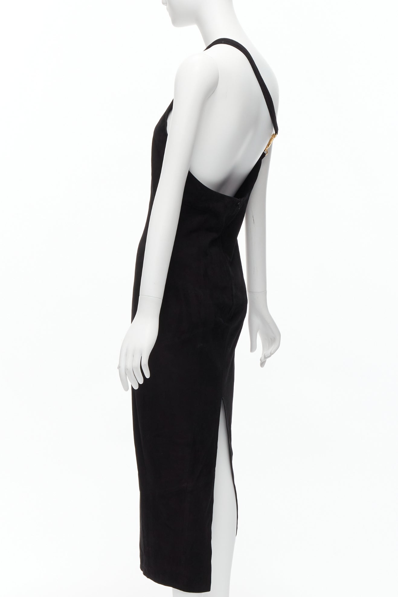 Gucci Suede Pencil Dress - Detail 1