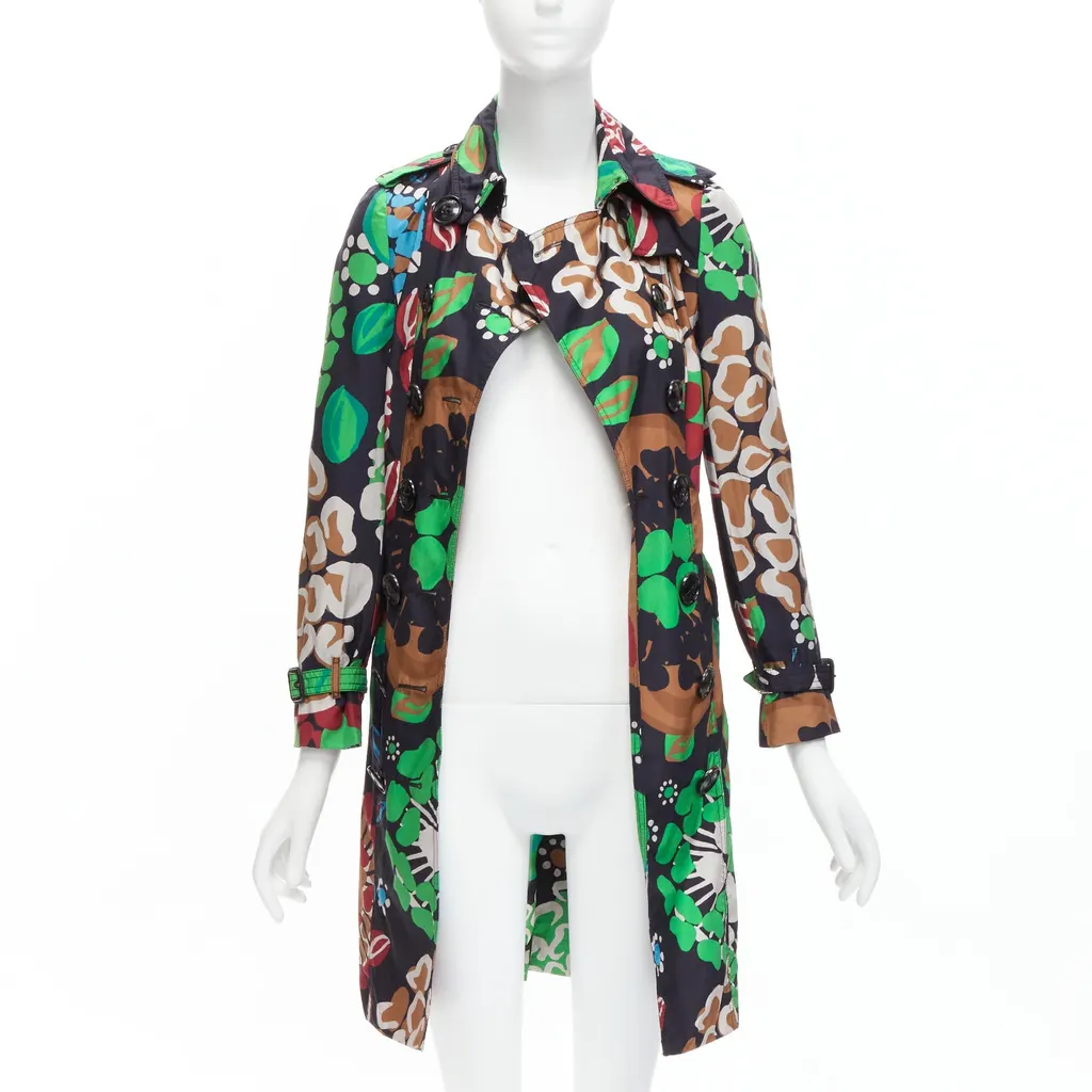 Burberry Other MultiColor Silk Never worn - Inside View