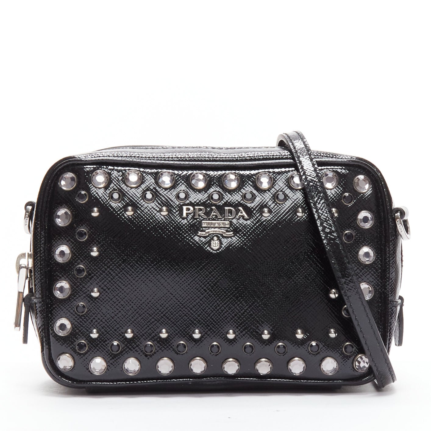 Prada Crystal Saffiano Bag