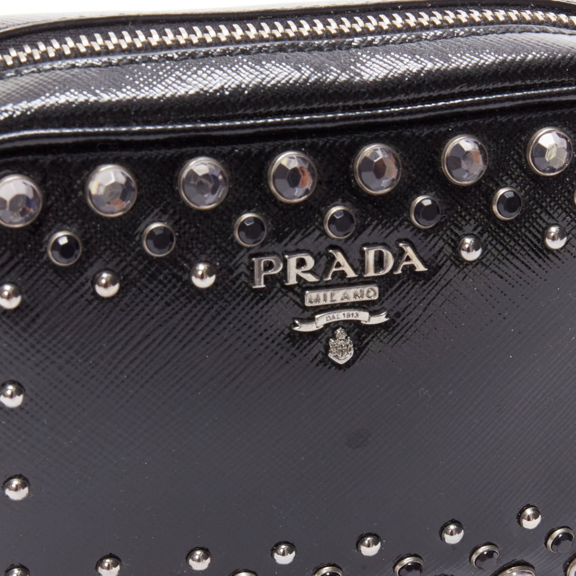 Prada Crystal Saffiano Bag - Detail 2