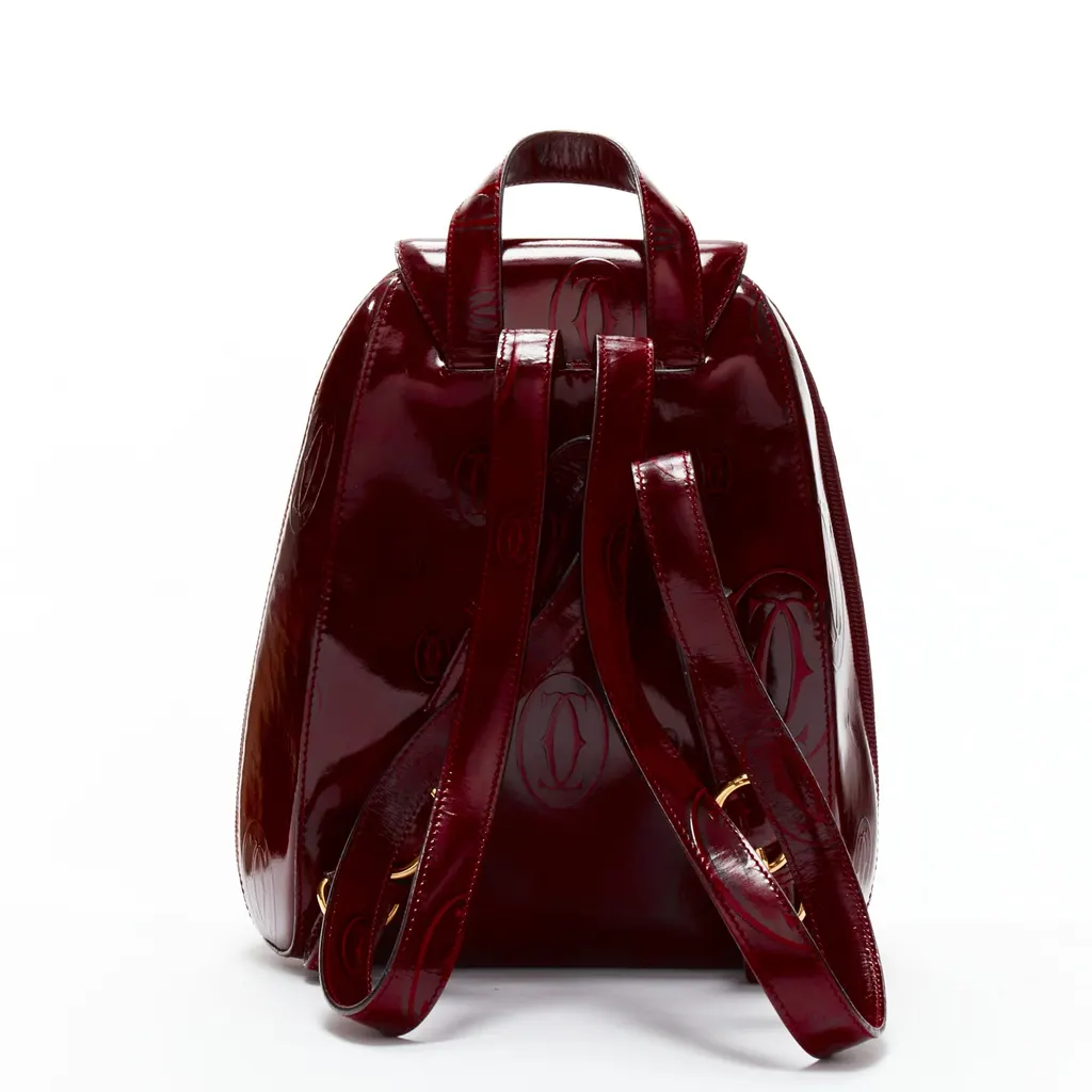 Cartier Happy Birthday Red Leather Very good - Model View