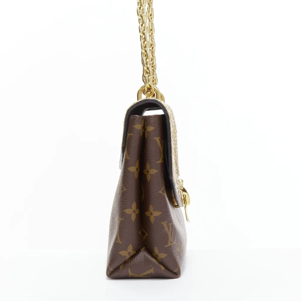 Louis Vuitton Saint Placide Brown Canvas Very good - Model View