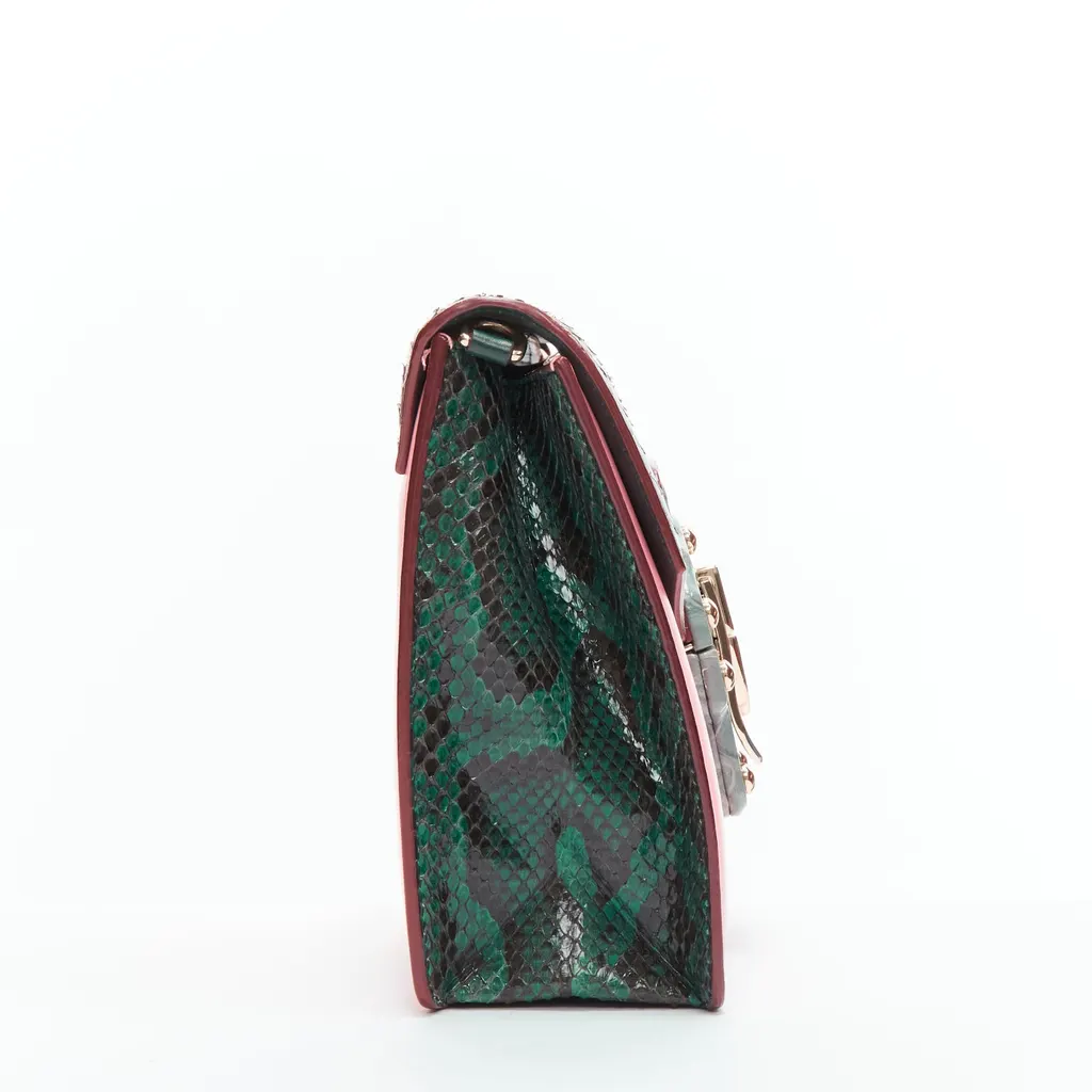 Dolce & Gabbana Lucia Pink Leather Very good - Model View