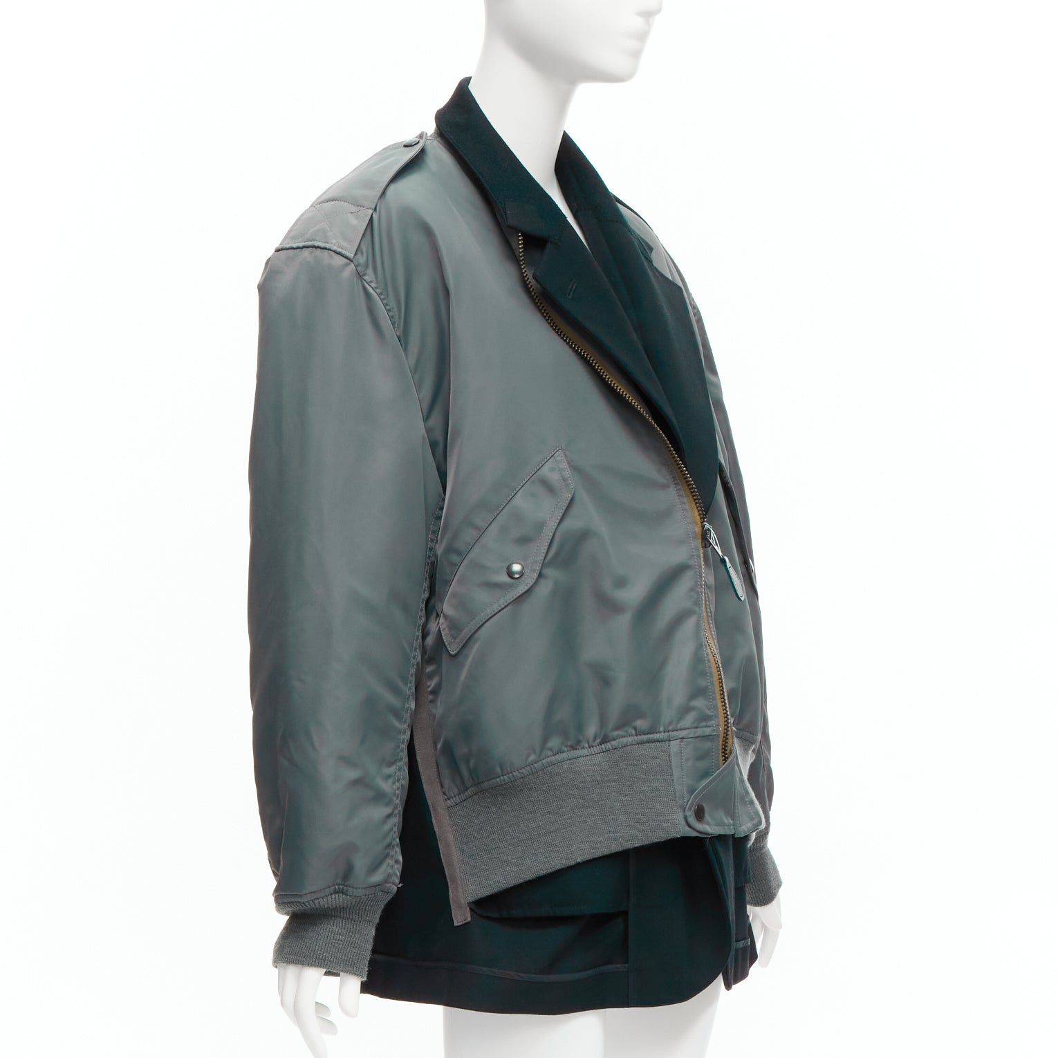 Junya Watanabe Deconstructed Bomber Blazer - 4