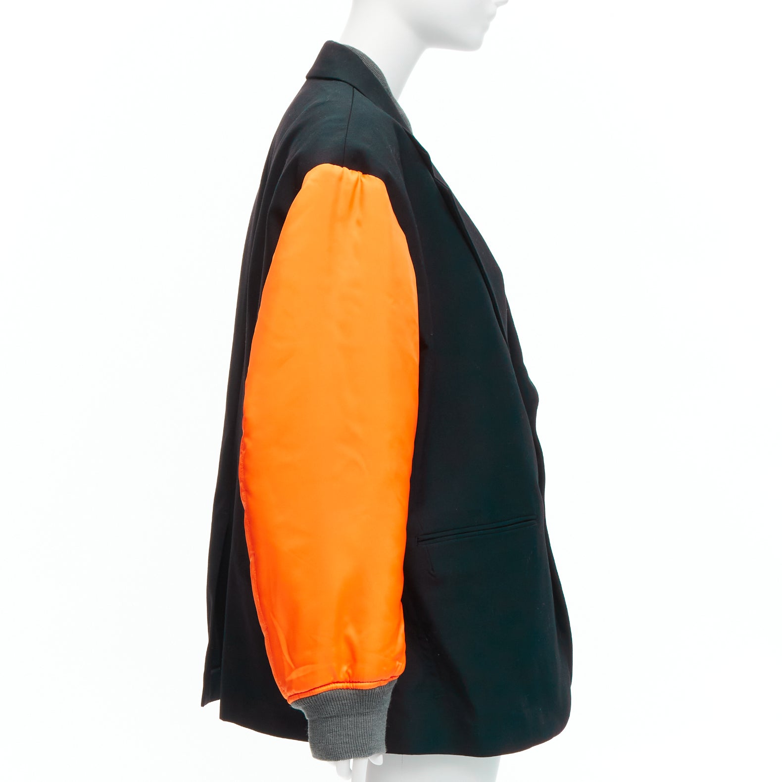 Junya Watanabe Deconstructed Bomber Blazer - Side view