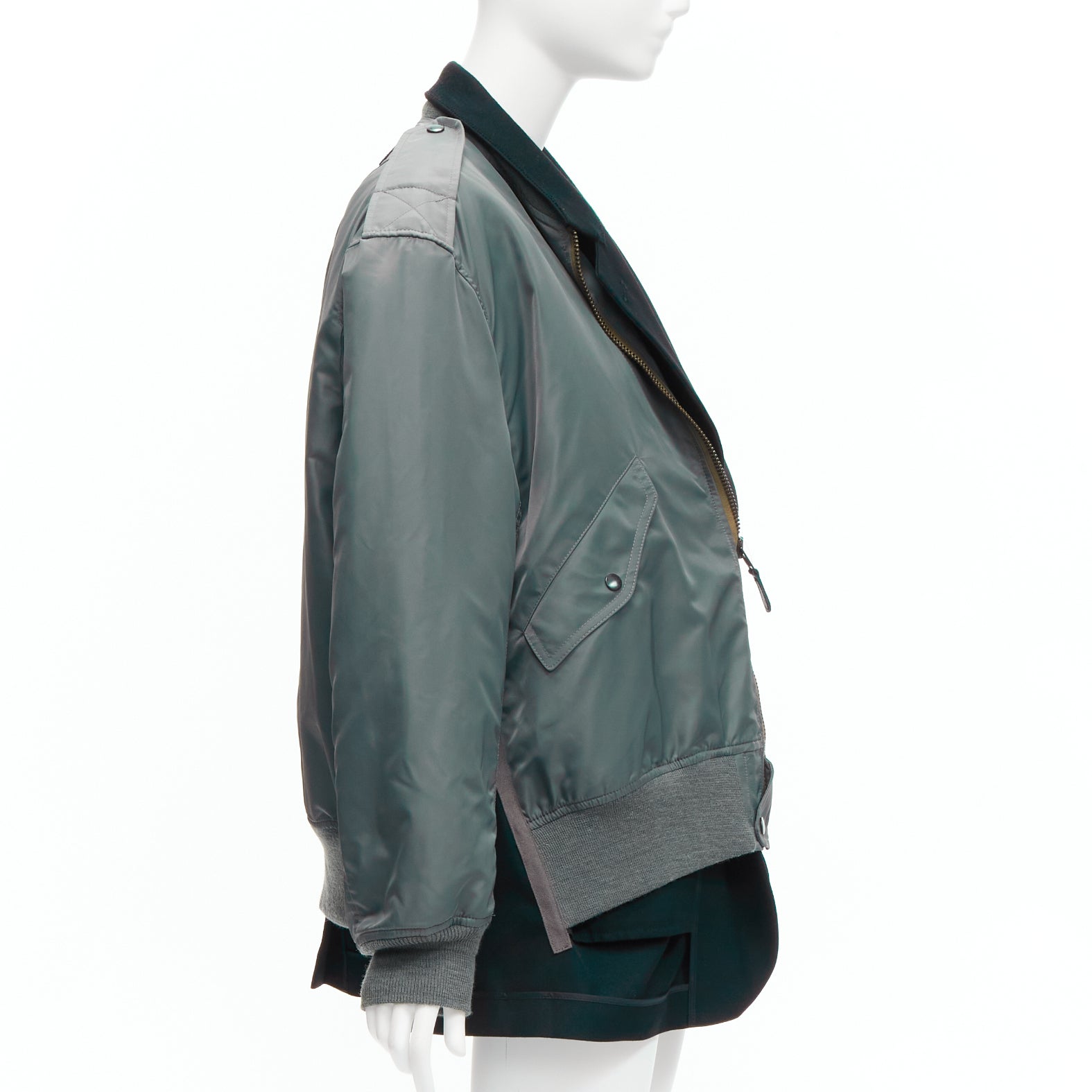 Junya Watanabe Deconstructed Bomber Blazer - Detail 1