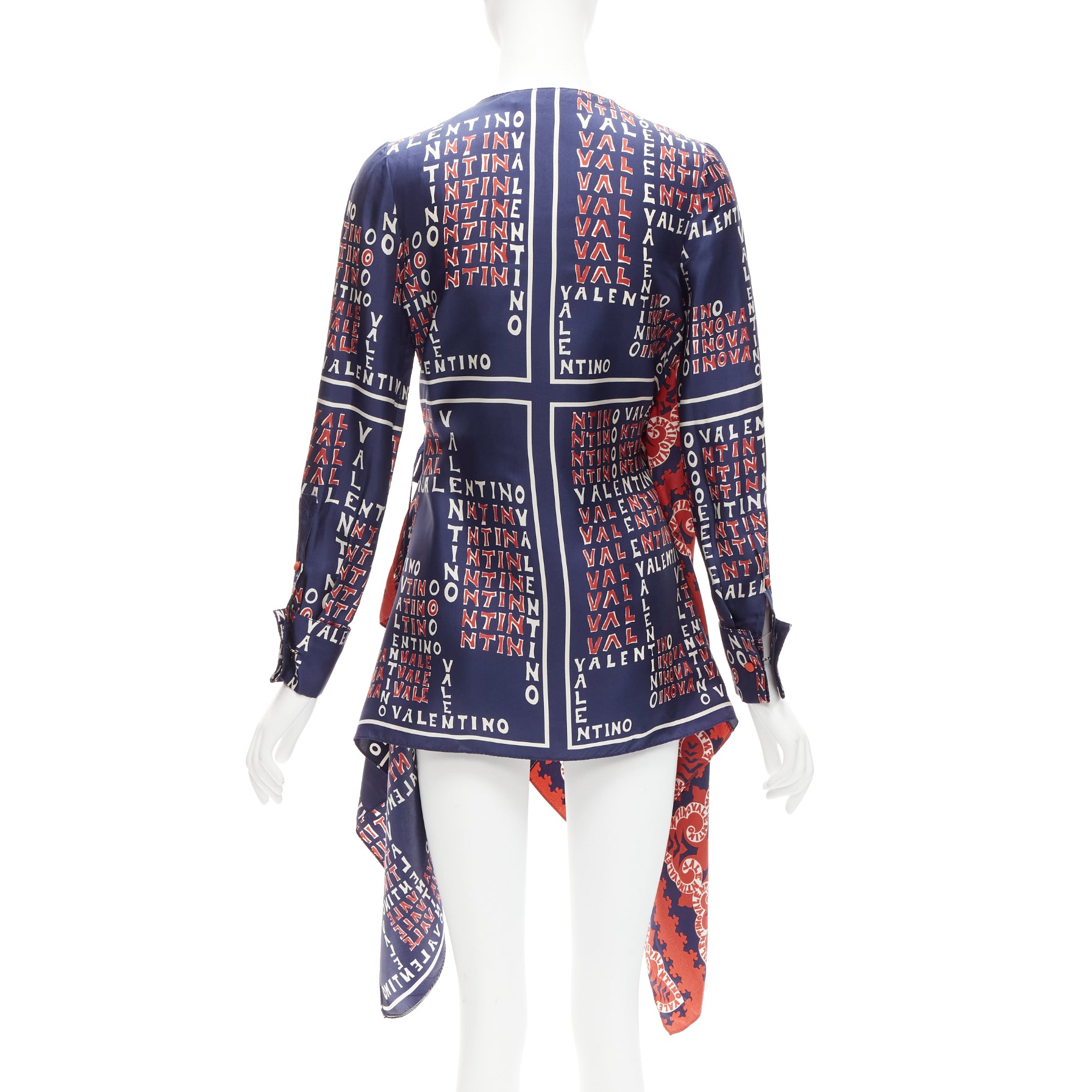 Valentino Garavani Archive Kimono Shirt - Back view