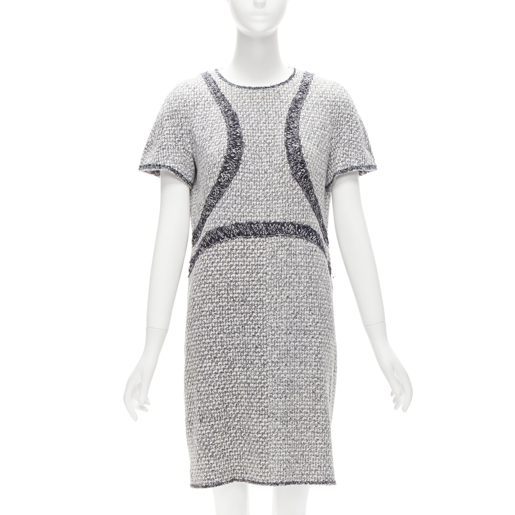 Chanel Panels Tweed Dress