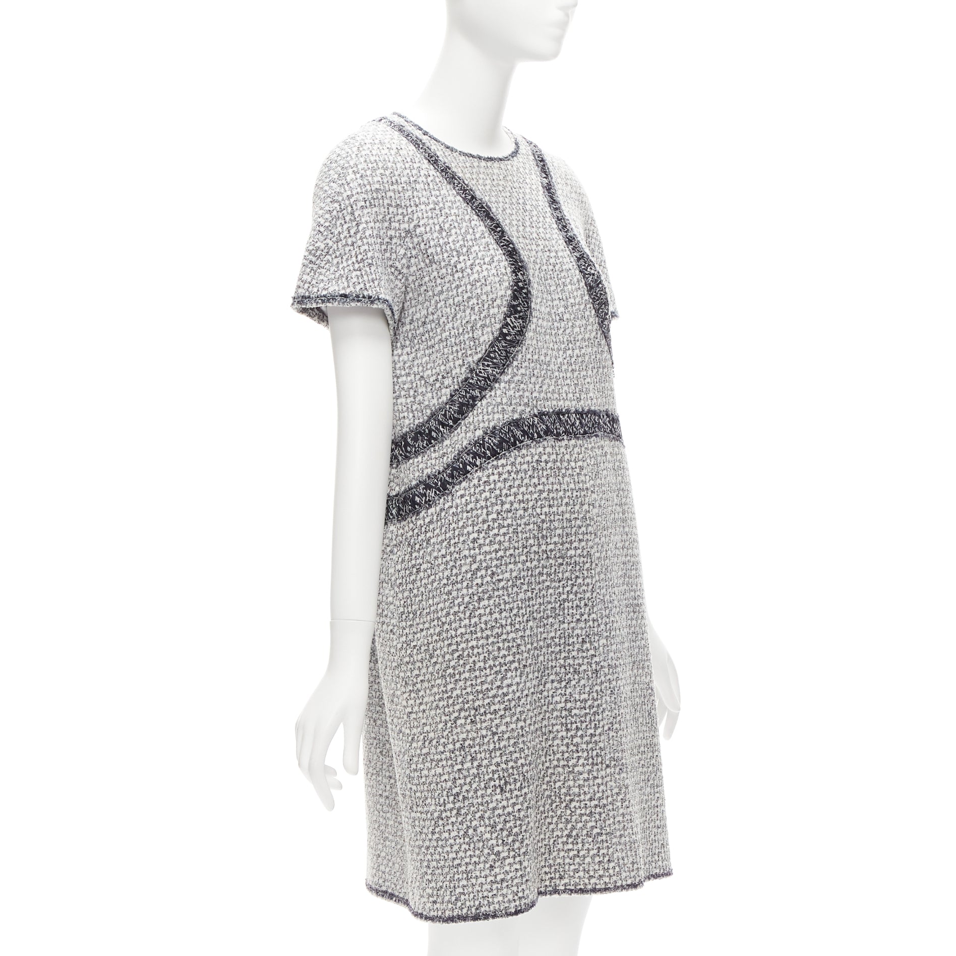 Chanel Panels Tweed Dress - Image 6