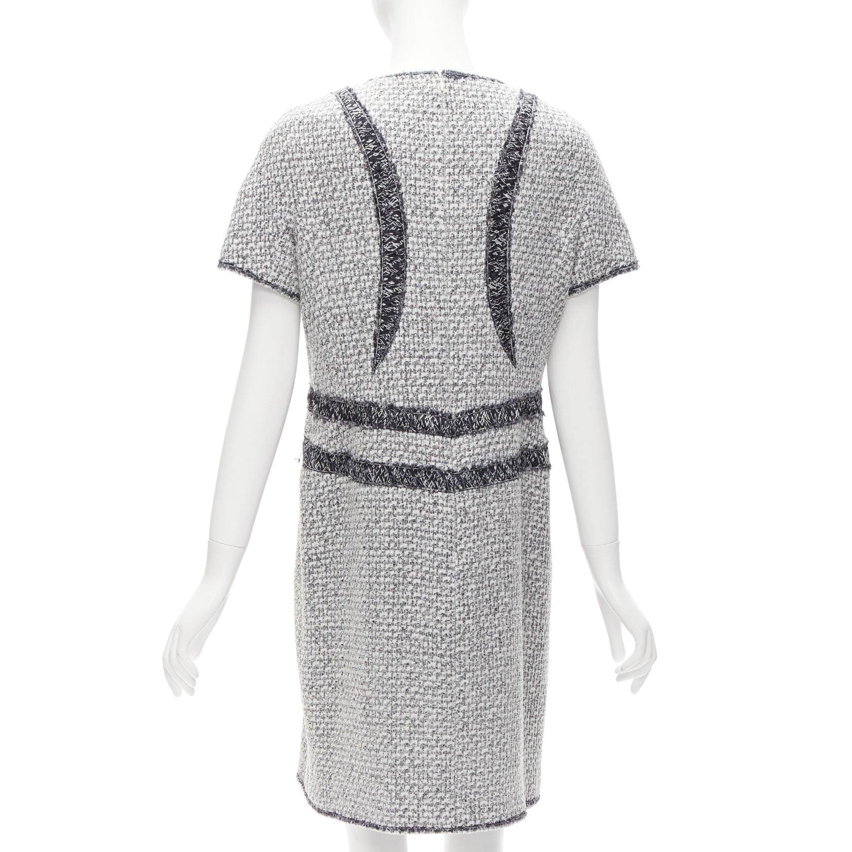Chanel Panels Tweed Dress - Side view