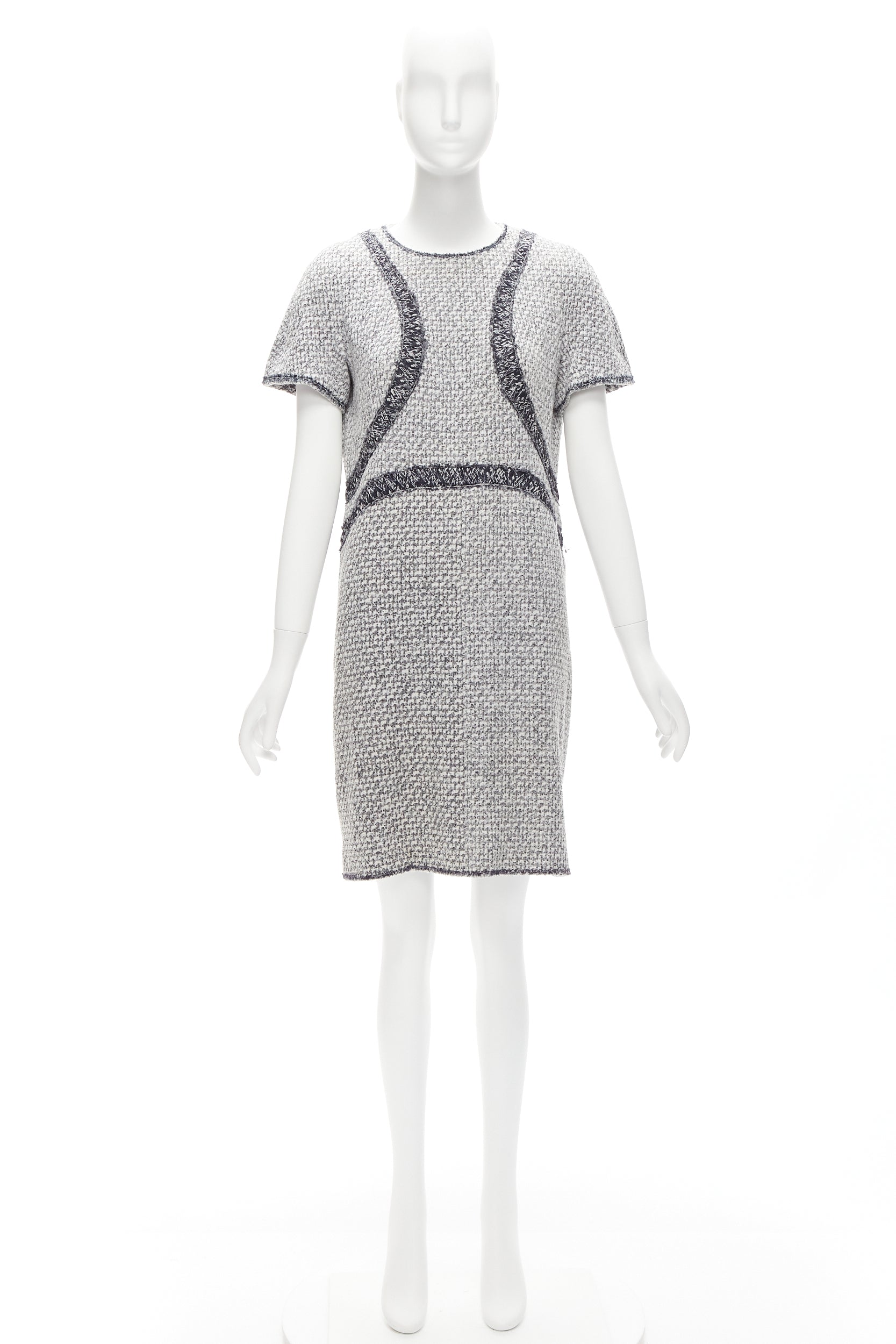 Chanel Panels Tweed Dress - Image 10