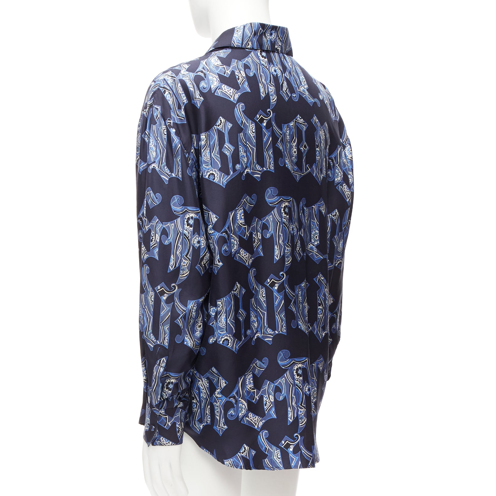 Gianni Versace Gothic Logo Shirt - Detail 1