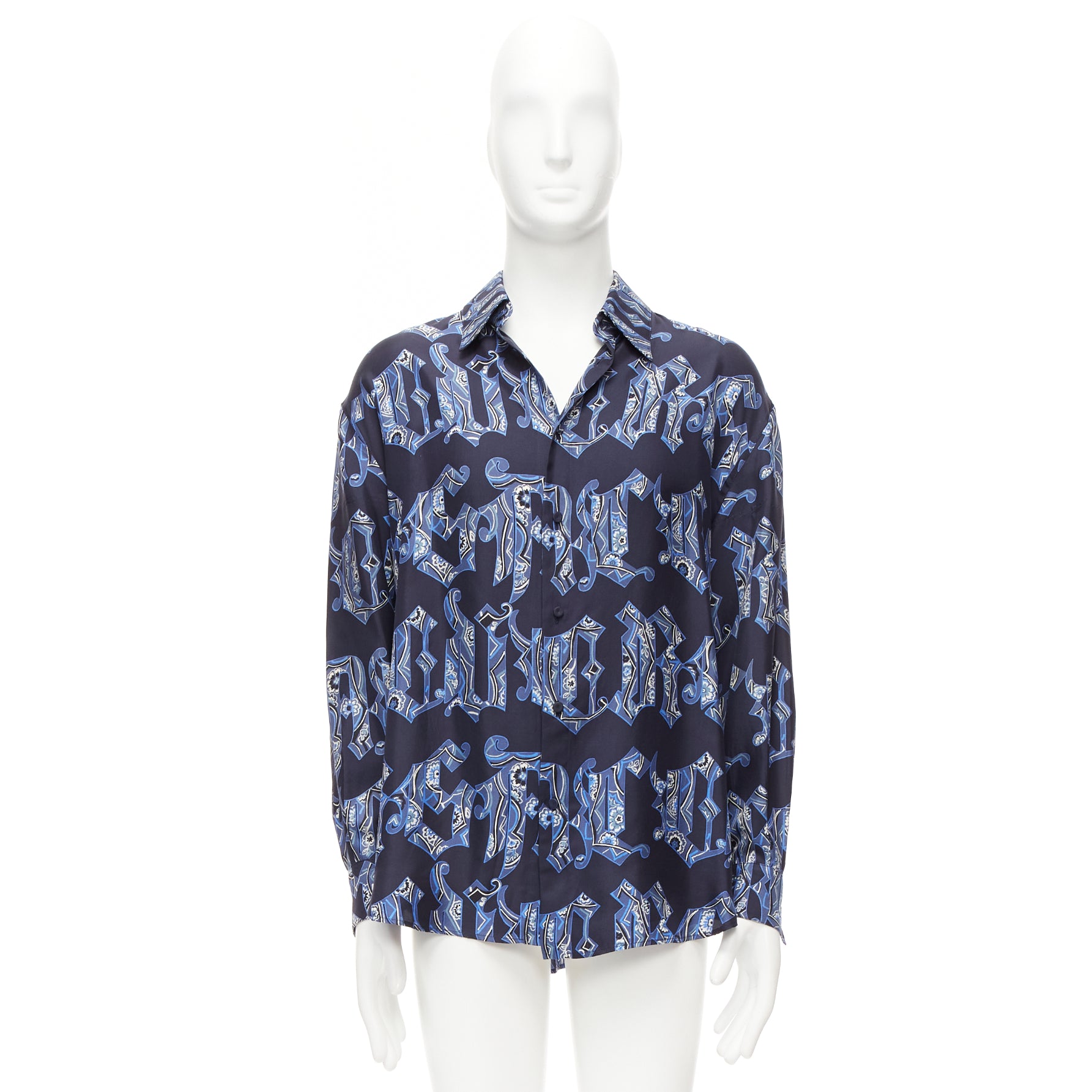 Gianni Versace Gothic Logo Shirt - Image 11