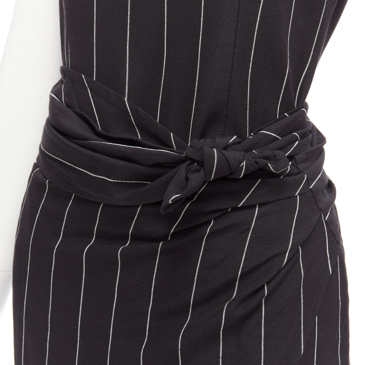 Dolce & Gabbana Striped Wrap Set - Back view