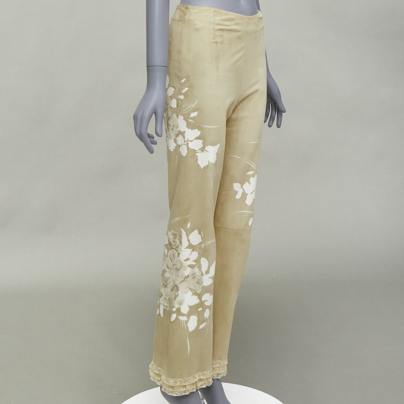 Valentino Garavani Painted Suede Pants - Image 6