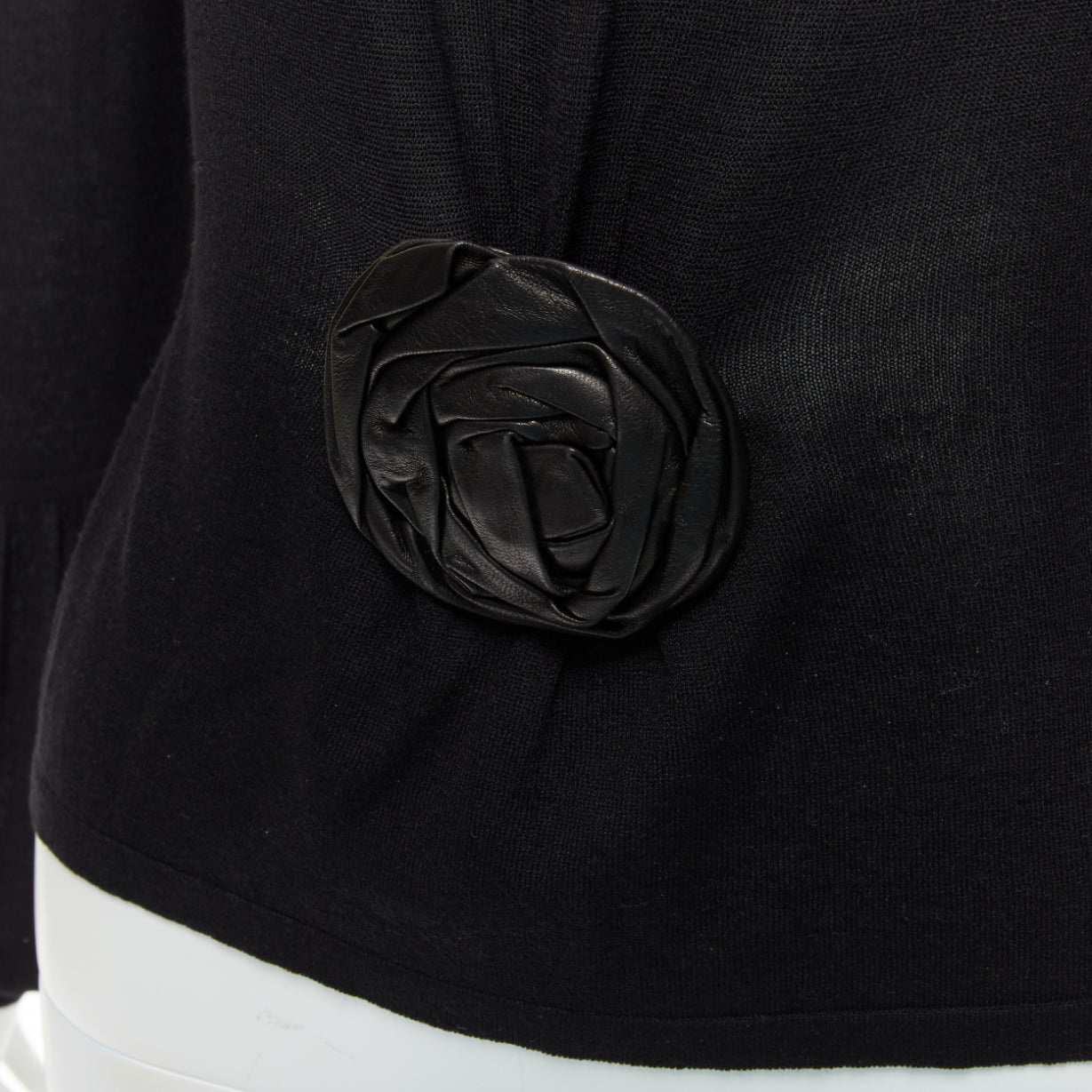Gucci Leather Rosette Sweater - Back view