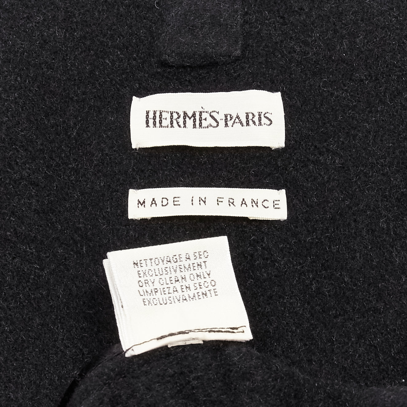 Hermès Grey Belted Coat - Image 11