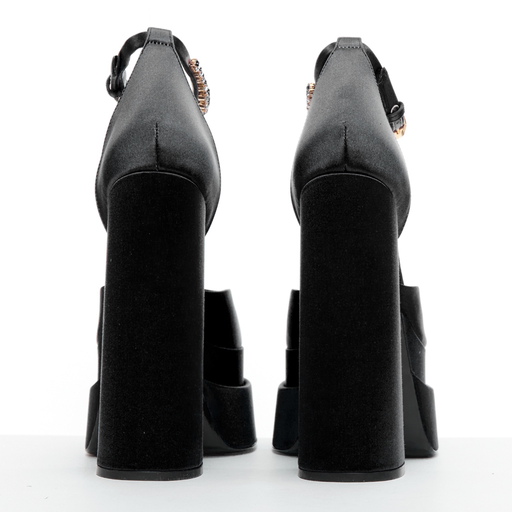Versace Aevitas Black Platform - Side view