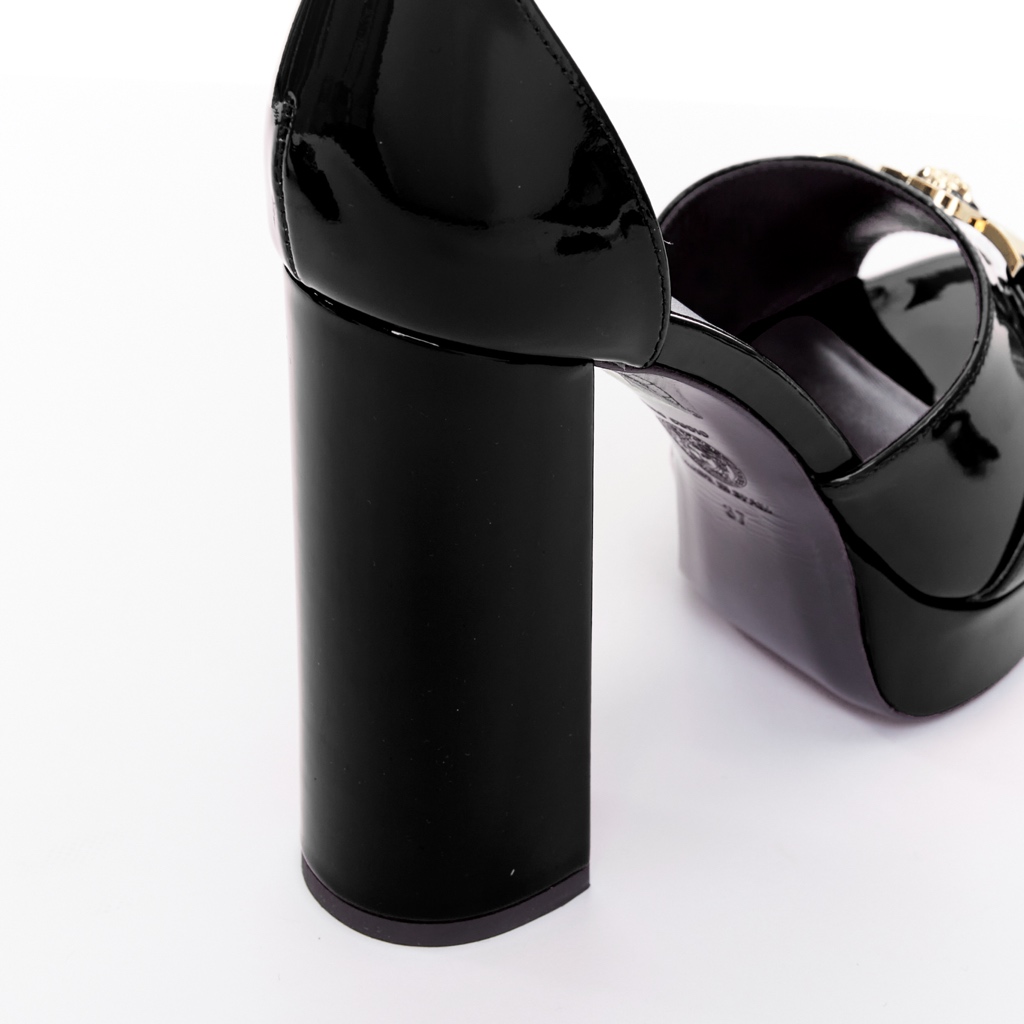 Versace Tribute Black Sandals - Image 12