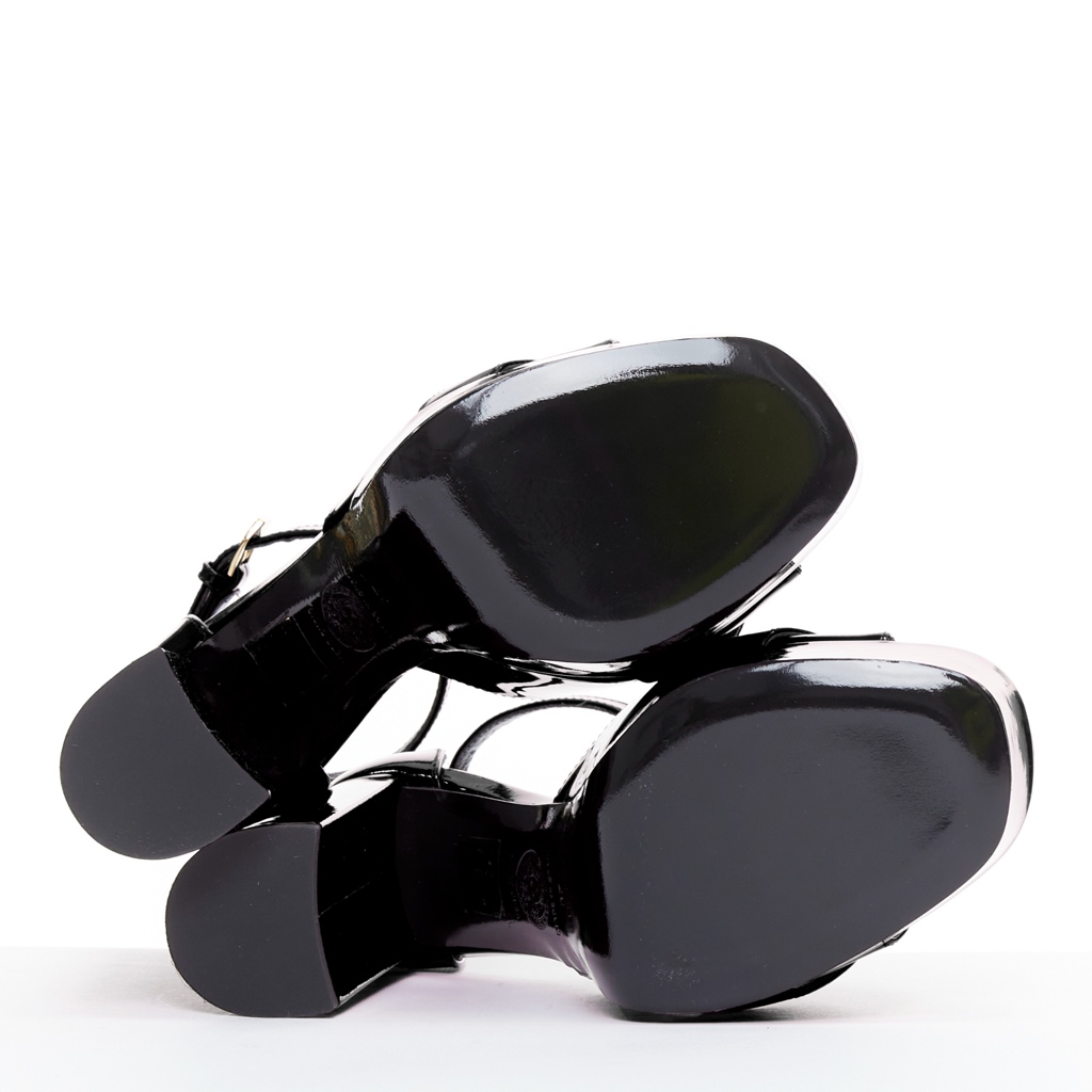 Versace Tribute Black Sandals - Image 13
