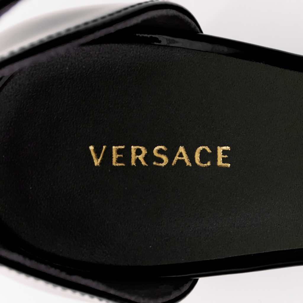 Versace Tribute Black Sandals - Image 14
