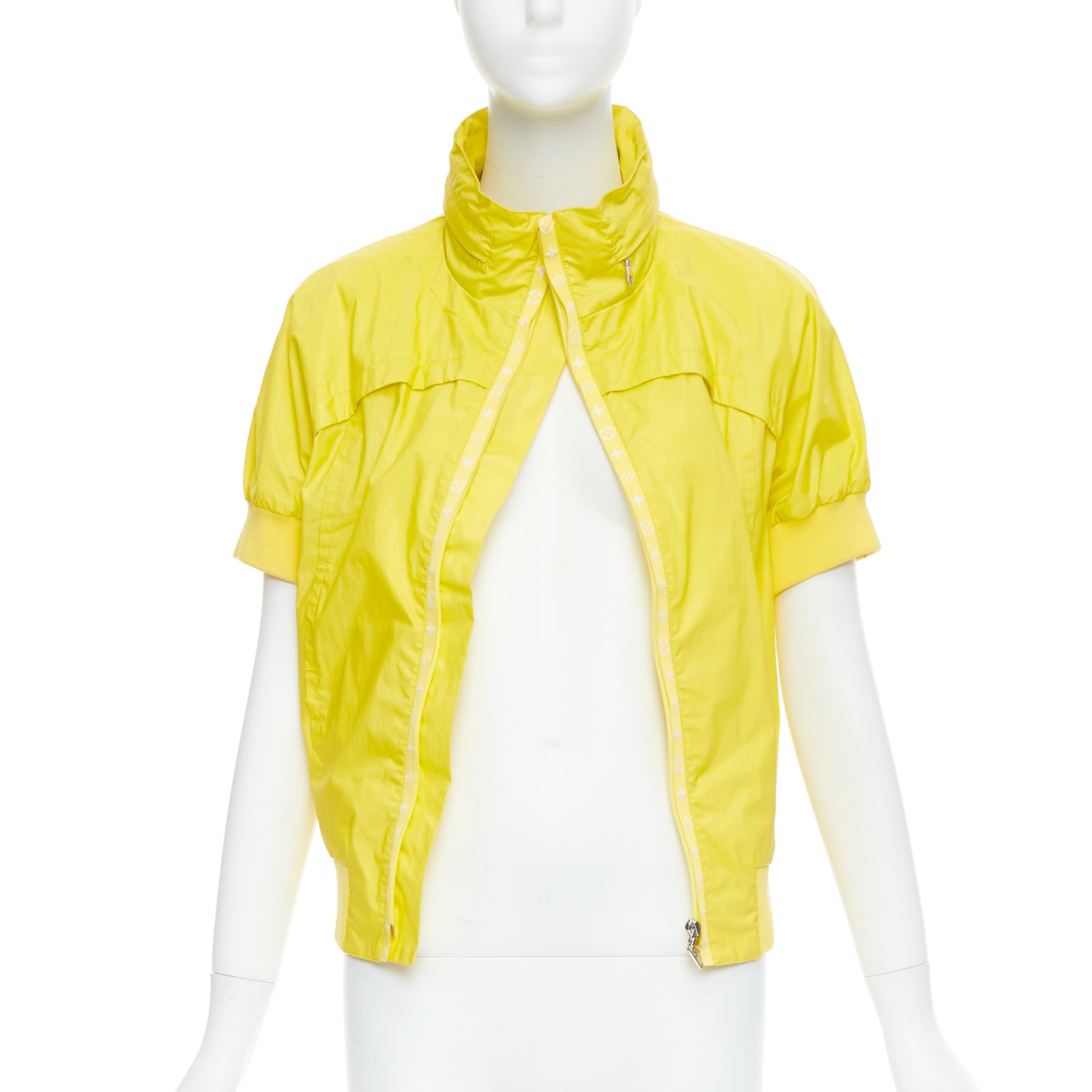 Louis Vuitton Yellow Monogram Zip Jacket