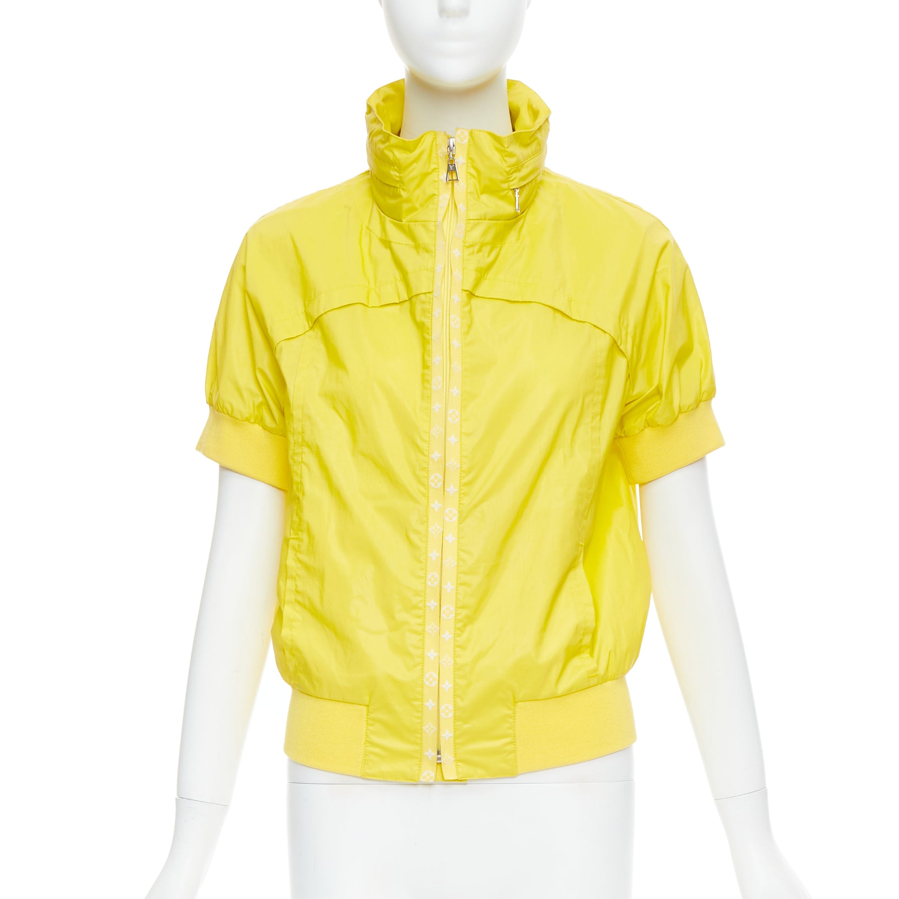Louis Vuitton Yellow Monogram Zip Jacket - Image 6