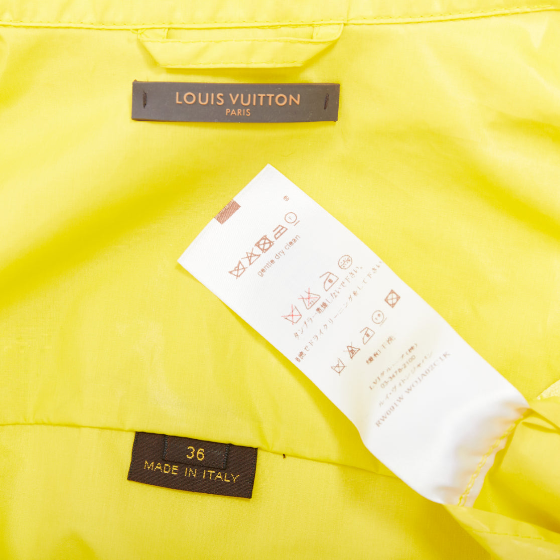 Louis Vuitton Yellow Monogram Zip Jacket - Image 11