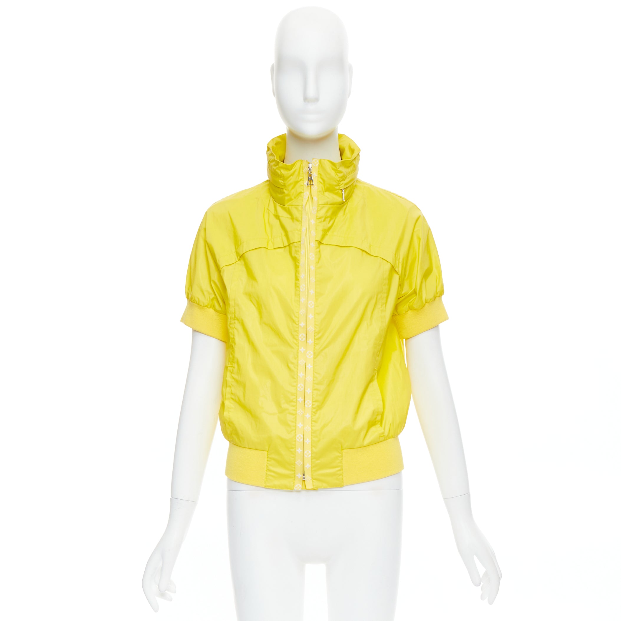 Louis Vuitton Yellow Monogram Zip Jacket - Image 12